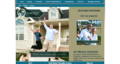 Desktop Screenshot of leacrestrealty.com